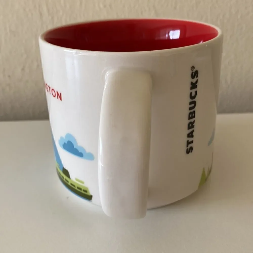 Starbucks Washington State You Are Here 2015 Collection Coffee Mug Cup 14 oz